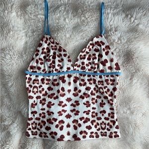 Leopard Print Women's Top